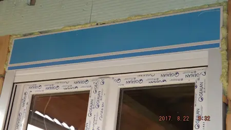 Tibiredőny ráépített redőny kivitelezési fotó